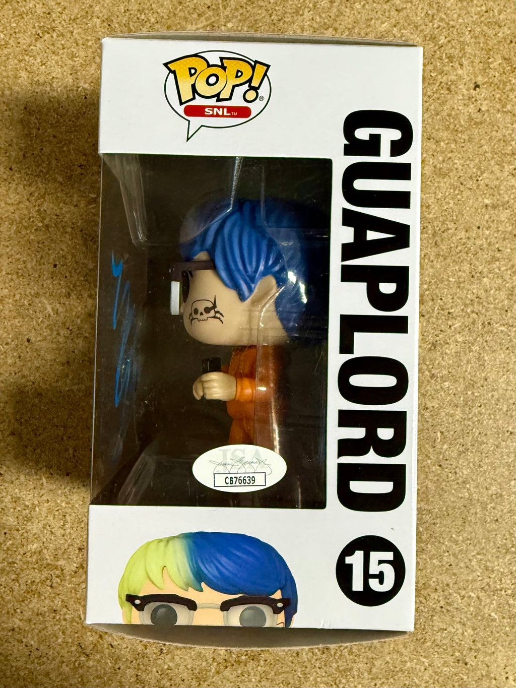 Pete Davidson Signed SNL Saturday Night Live Guaplord Funko Pop! #15 With JSA COA