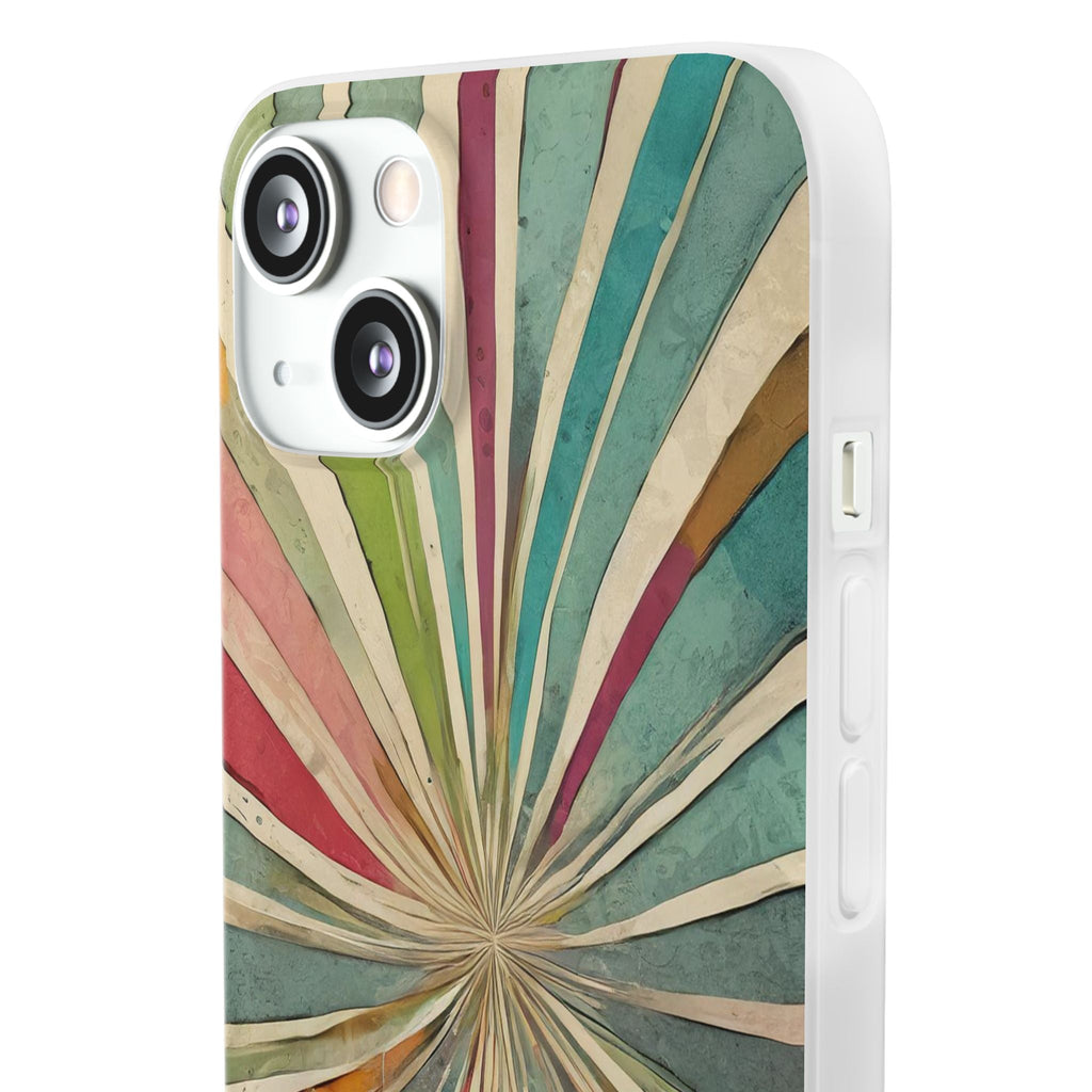 Vibrant Rainbow Flexi Phone Case