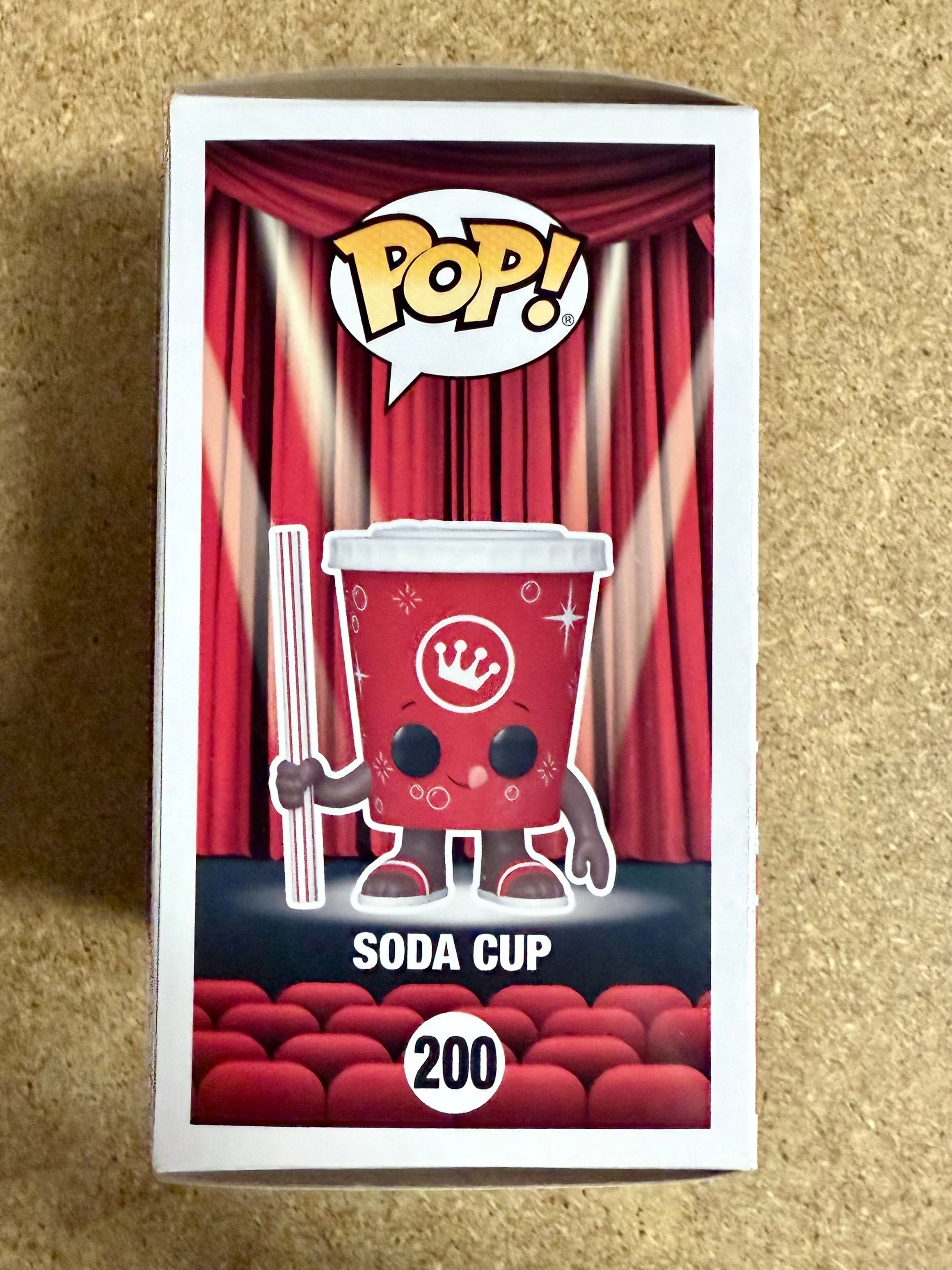 Geena Davis Signed Funko Pop! Movie Theaters Soda Cup #200 With JSA COA
