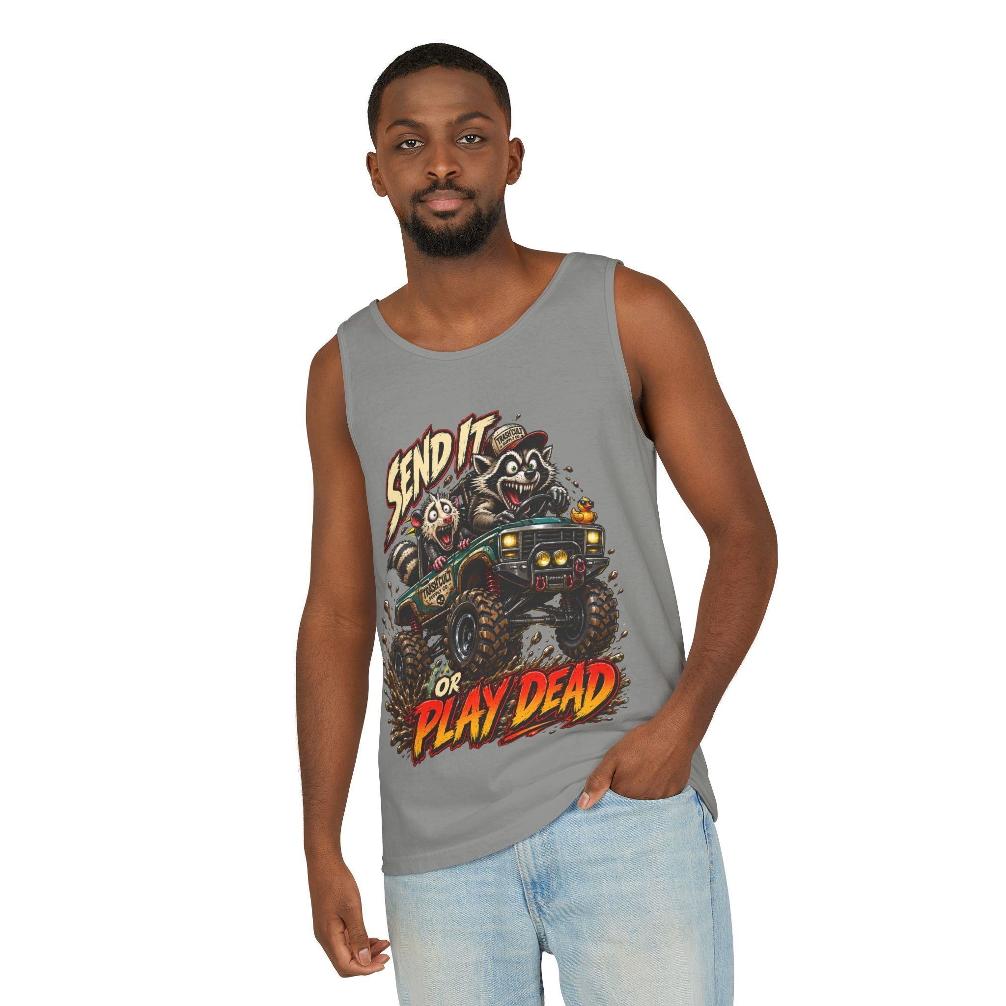 Send It or Play Dead Off-Road Tank Top