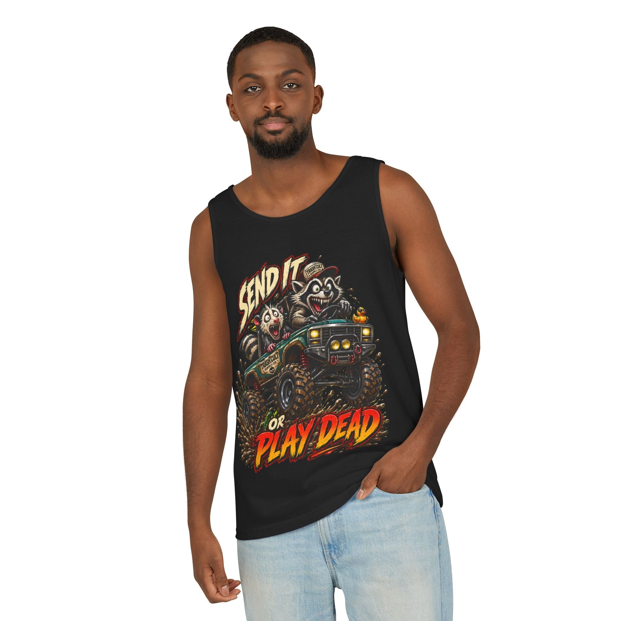 Send It or Play Dead Off-Road Tank Top