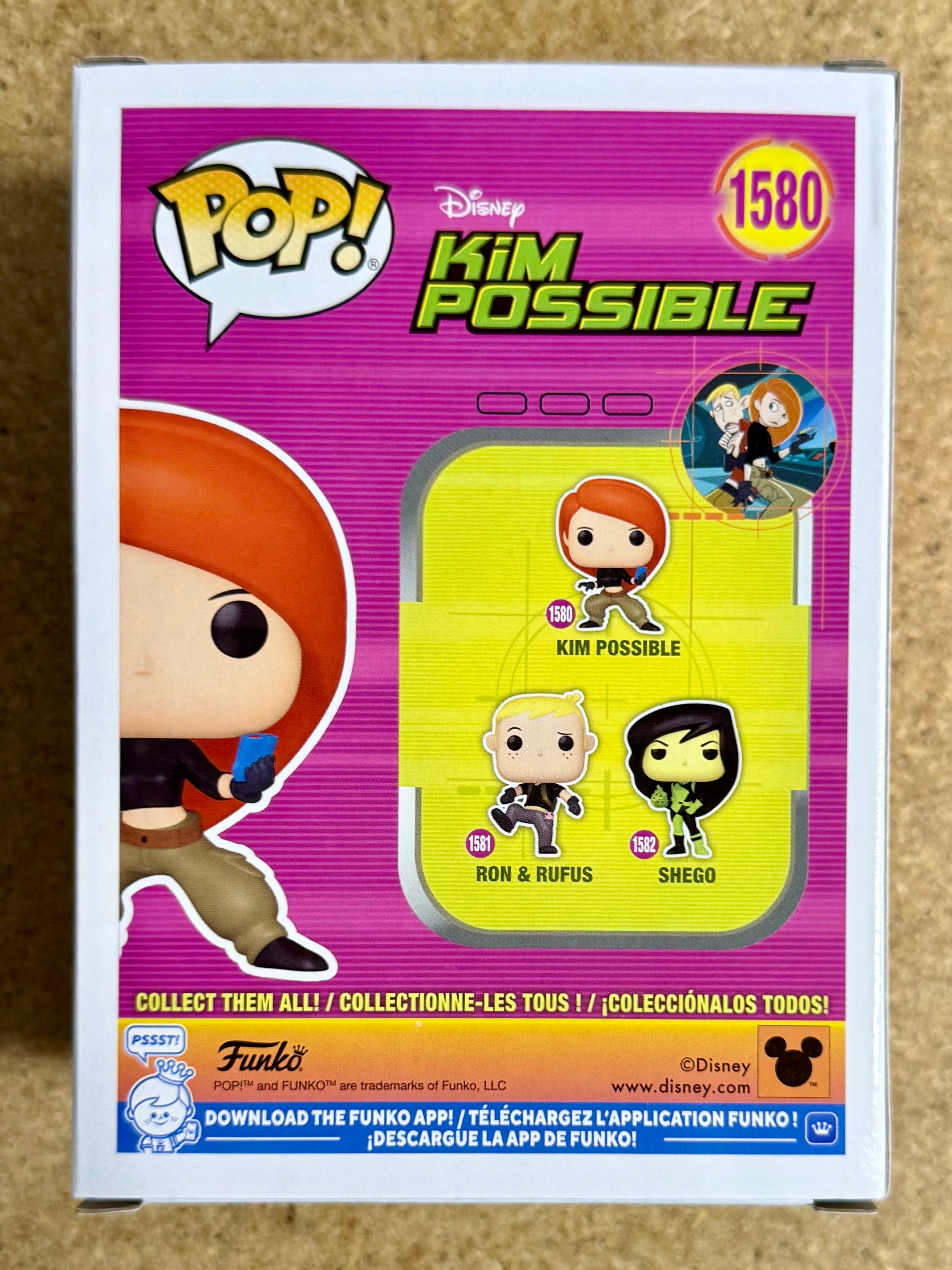 Funko Pop! Disney Kim Possible #1580 Kim Possible 2025