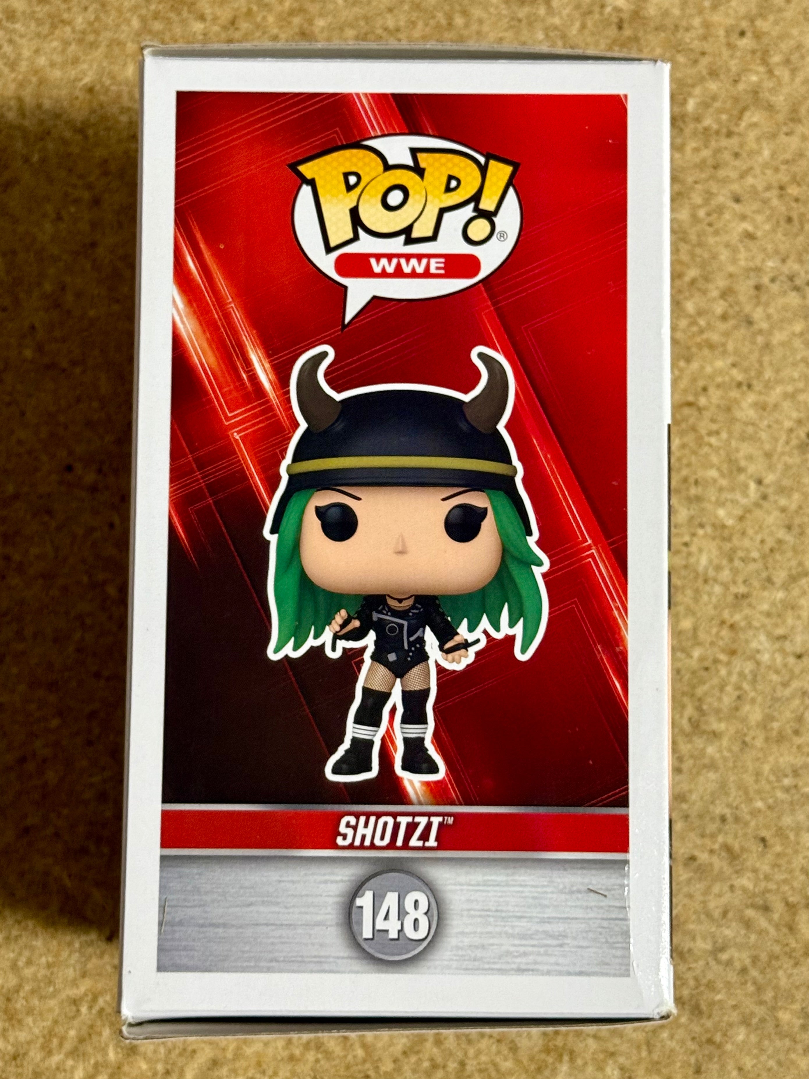 WWE Shotzi (Damage CTRL) Signed Funko Pop! #148 With JSA COA