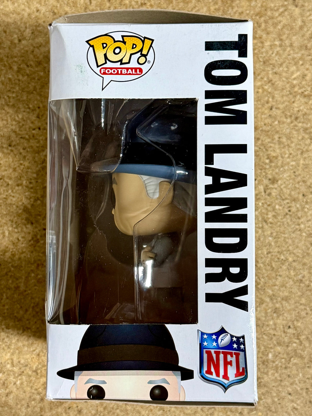 Funko Pop! Football Tom Landry #87 NFL Dallas Cowboys Coach 2017 How Bout Them