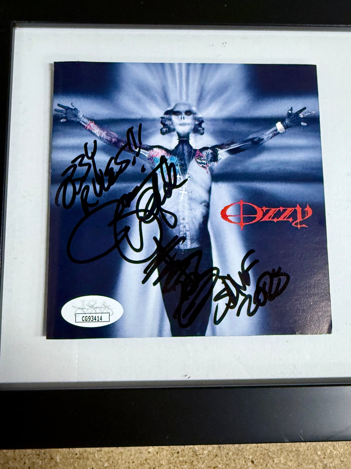 Pantera Phil Anselmo & Rex Brown Signed “Reinventing The Steel” Framed CD With JSA COA