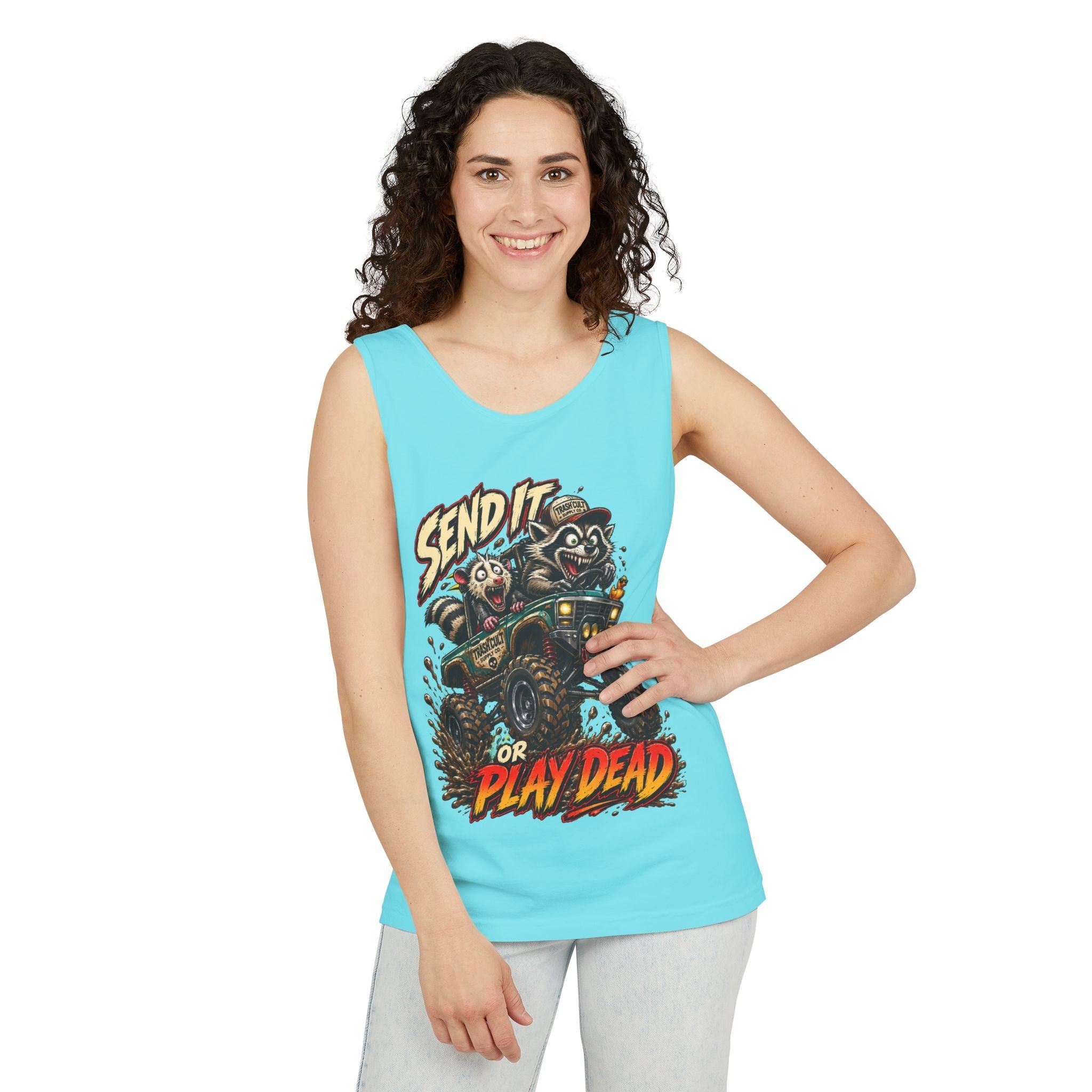 Send It or Play Dead Off-Road Tank Top