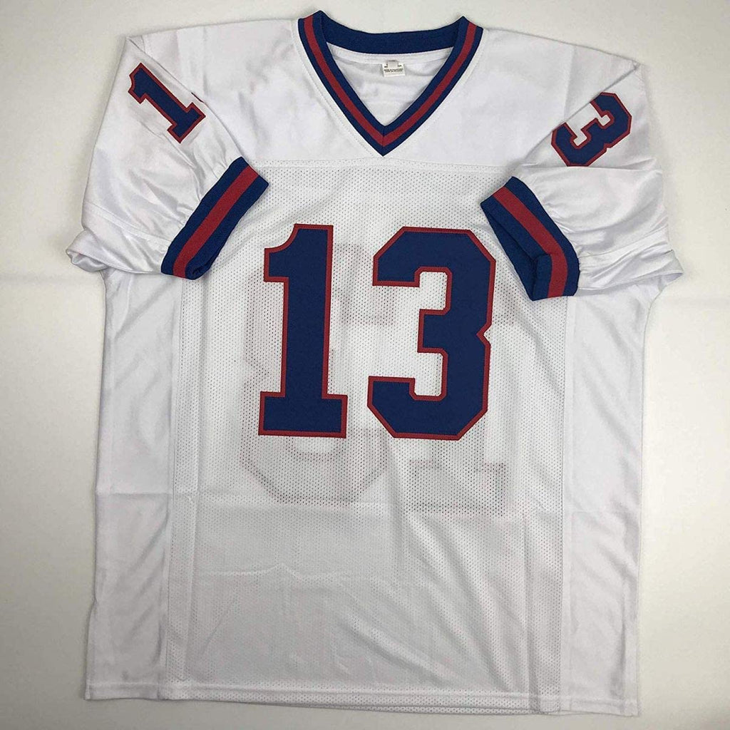 Autographed/Signed Odell Beckham Jr. New York Color Rush Football Jersey JSA COA