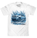 Toyota Tundra Pickup Truck T-Shirt - White