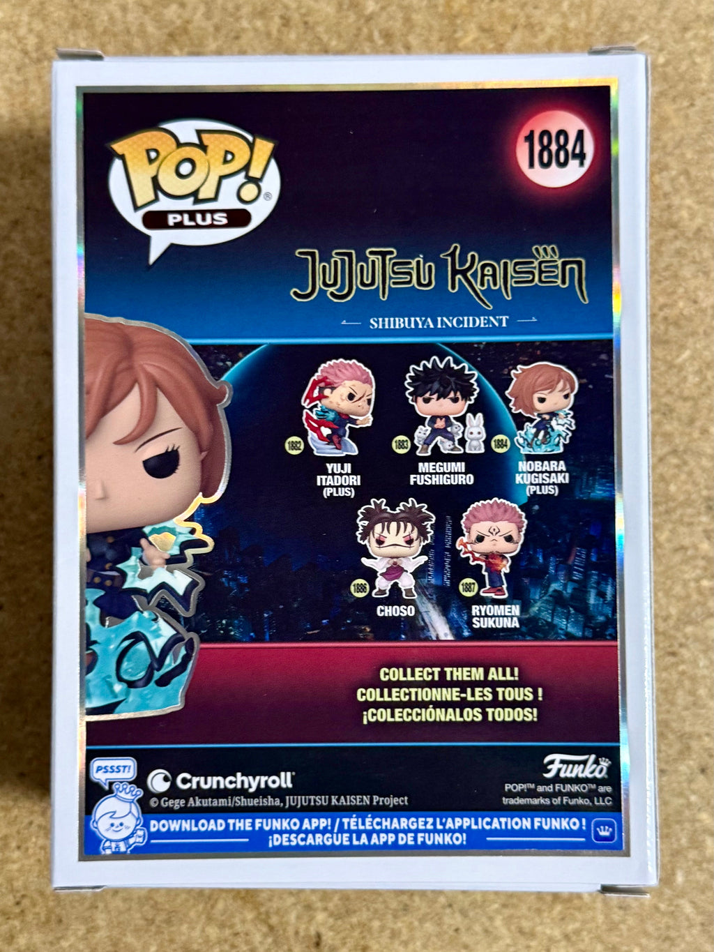 Funko Pop! Animation Plus Nobara Kugisaki #1884 Jujutsu Kaisen 2025 Shibuya Incident