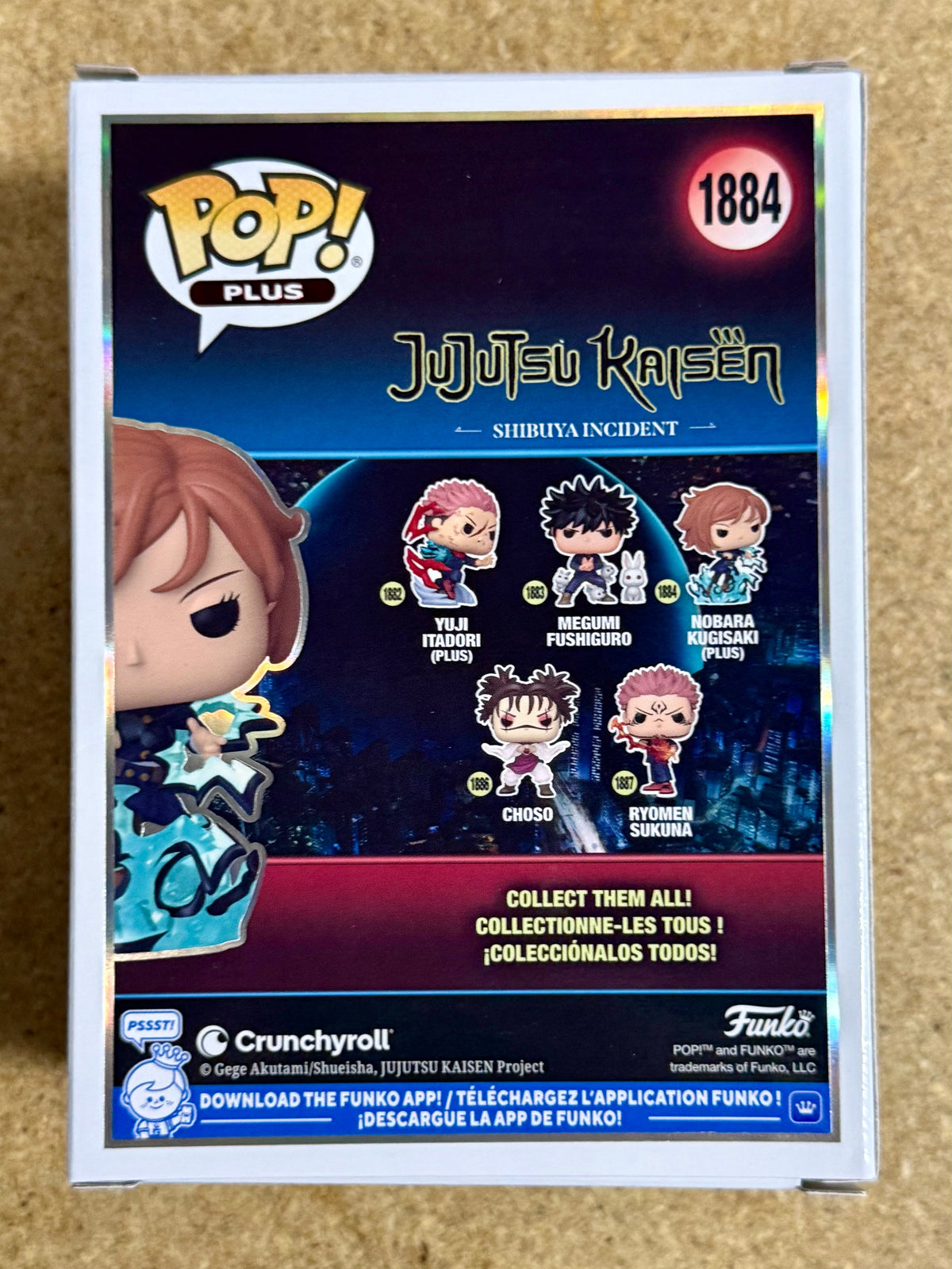 Funko Pop! Animation Plus Nobara Kugisaki #1884 Jujutsu Kaisen 2025 Shibuya Incident