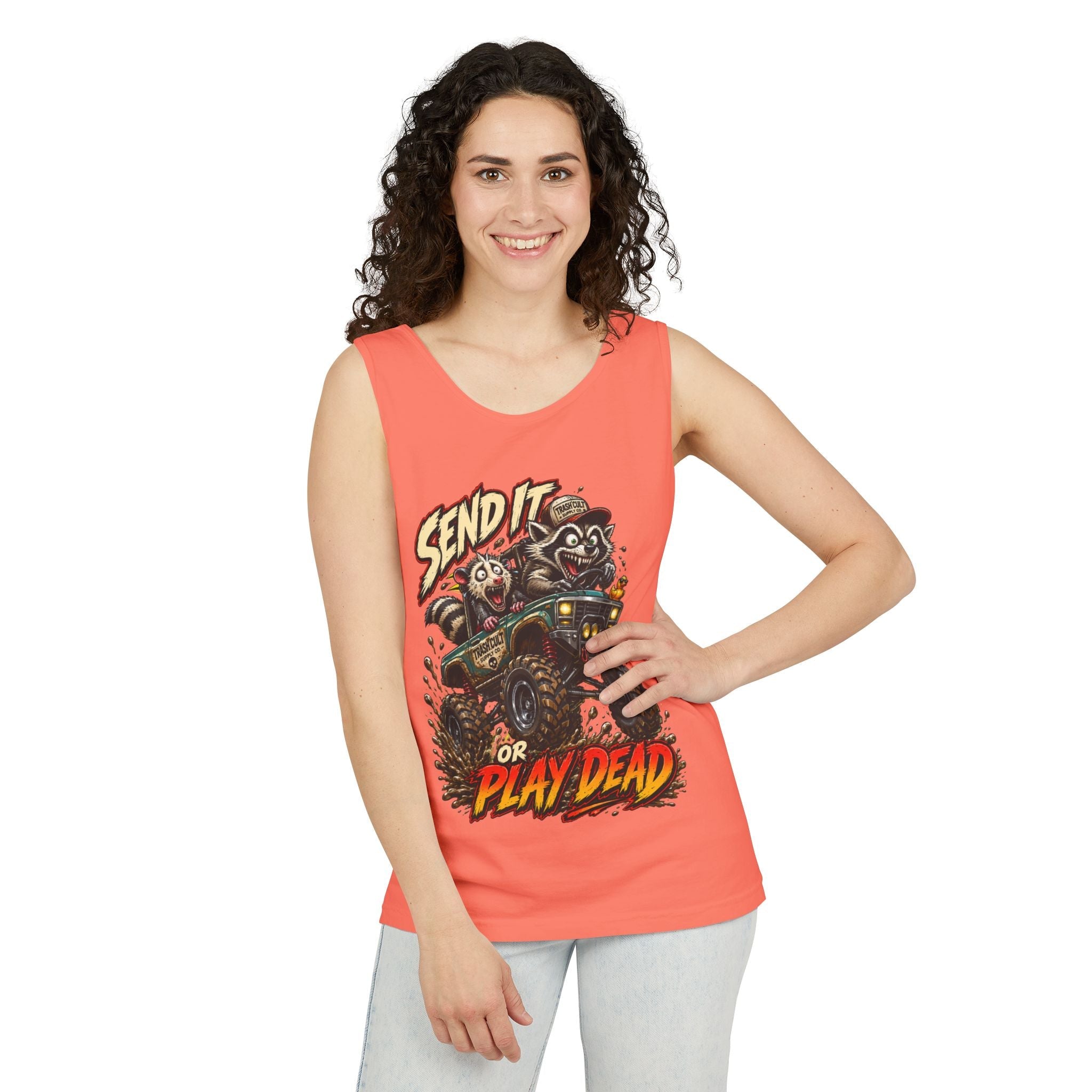 Send It or Play Dead Off-Road Tank Top