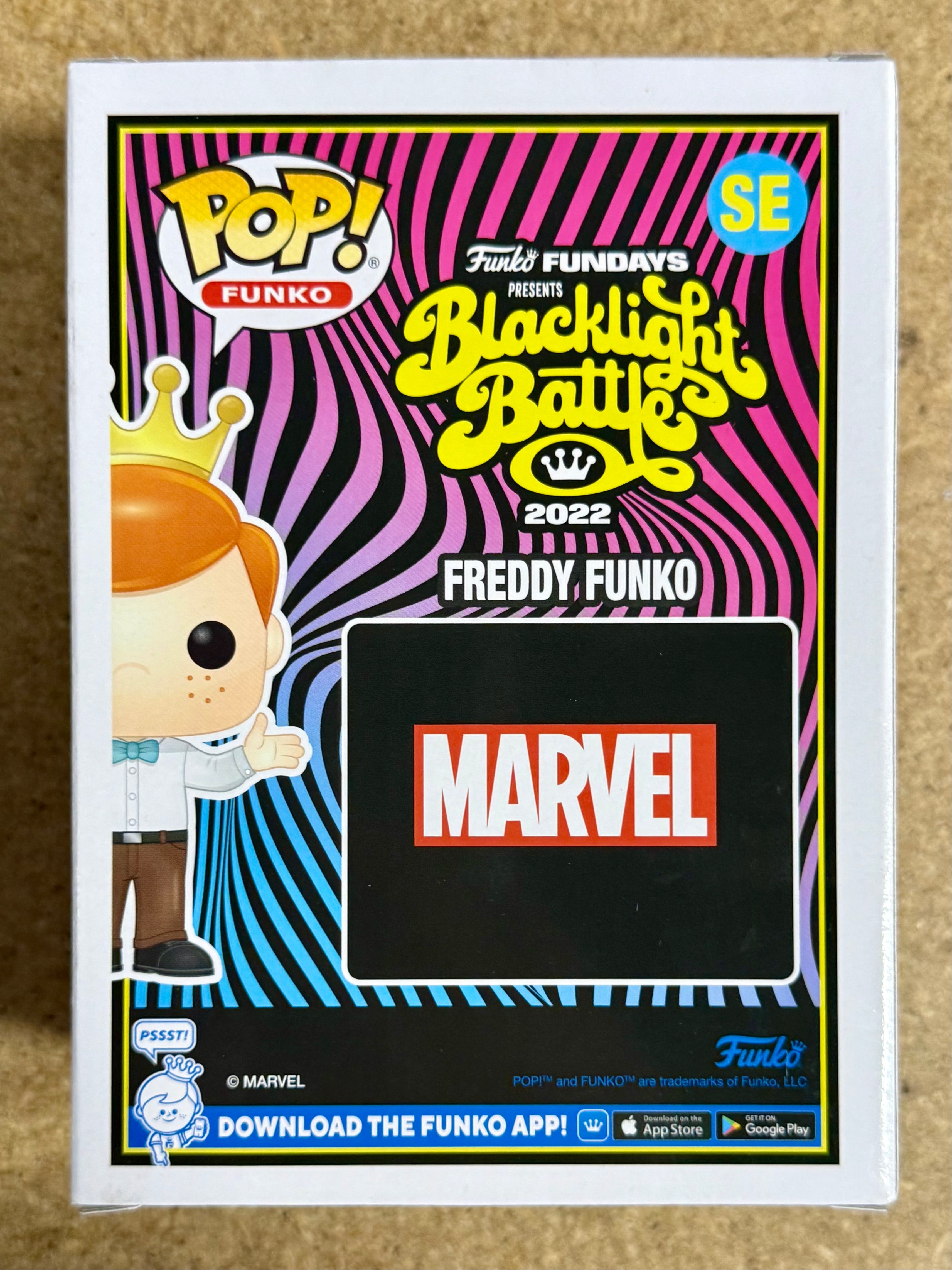 Funko Pop! Freddy As Thor SE Blacklight Battle Fundays 2022 LE 4000 Exclusive