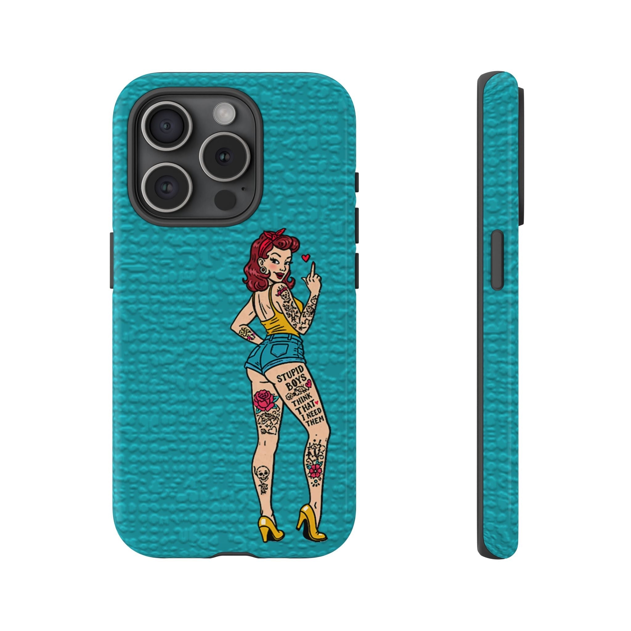 Stupid Boys Tough Phone Case