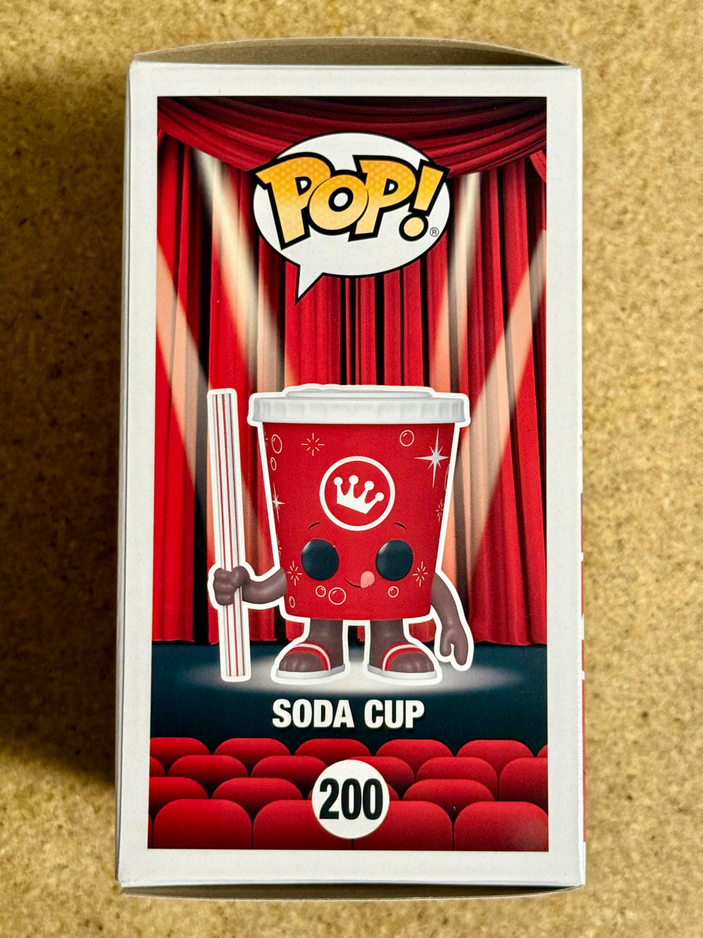 Rosie O’Donnell Signed Funko Pop! Movie Theaters Soda Cup #200 With PSA COA