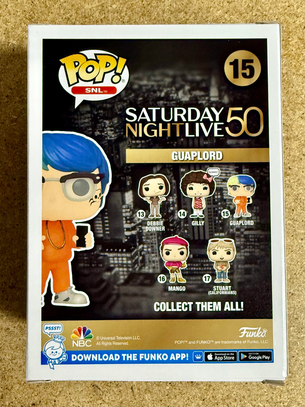 Pete Davidson Signed SNL Saturday Night Live Guaplord Funko Pop! #15 With JSA COA