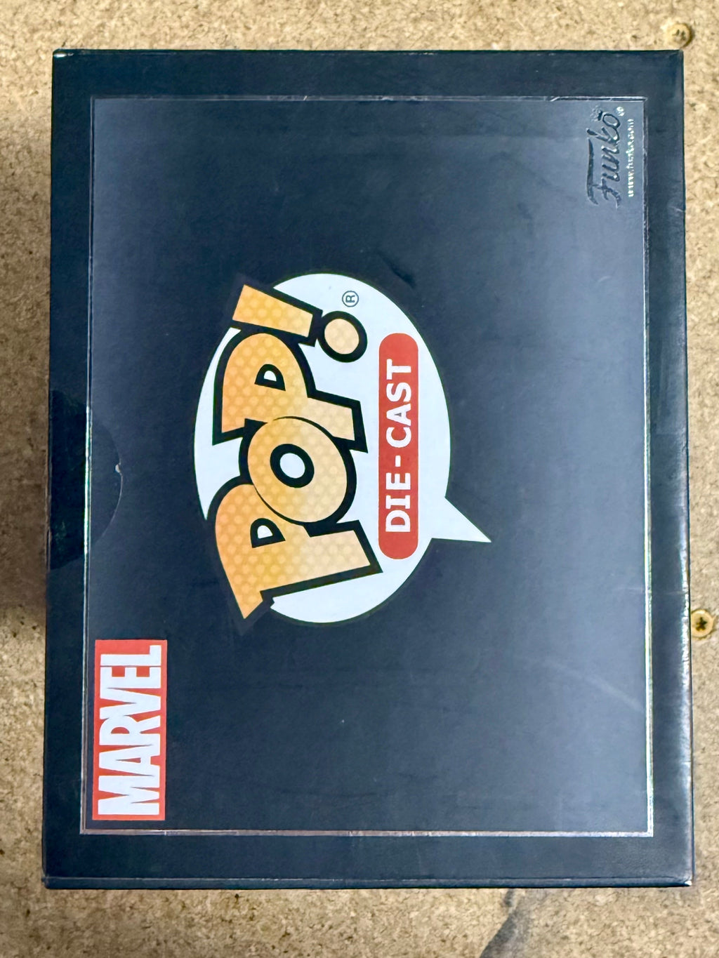 Funko Pop! Die-Cast Iron Man #02 Marvel MCU Avengers Funko Shop 2021 Exclusive