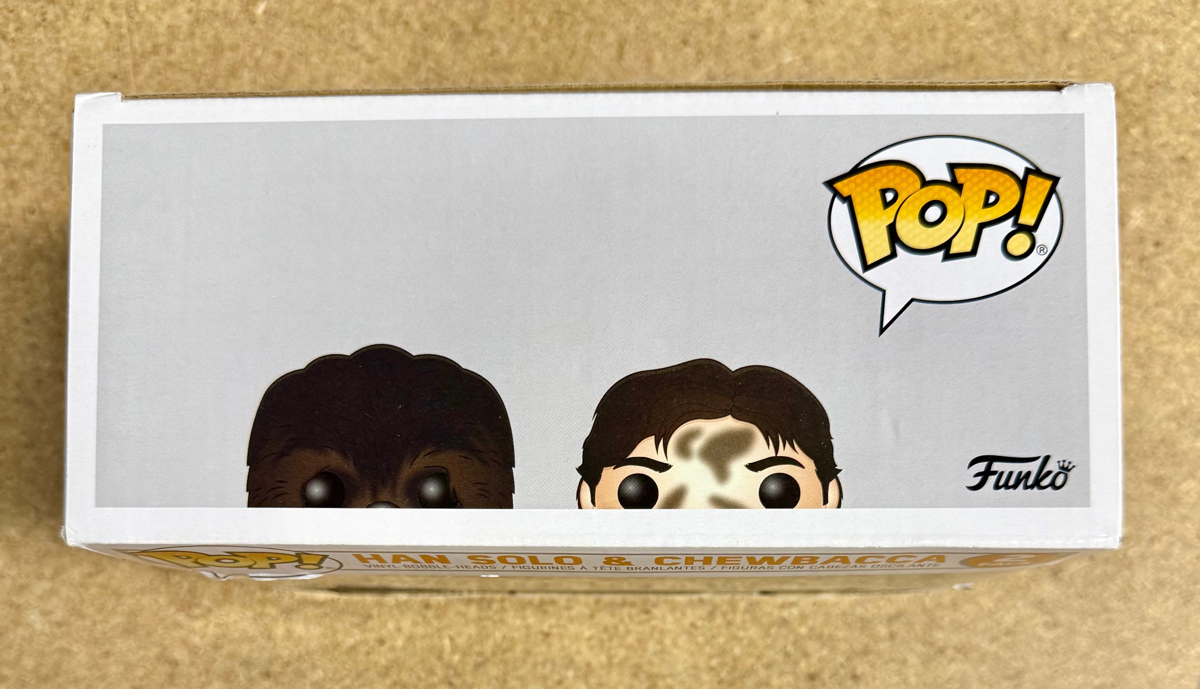 Funko Pop! Han Solo & Chewbacca Chained 2-Pack Star Wars 2018 Vaulted Exclusive