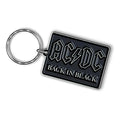 AC/DC - Back in Black Metal Keychain Keyring
