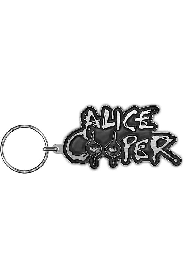 Alice Cooper - Eyes  Metal Keychain Keyring