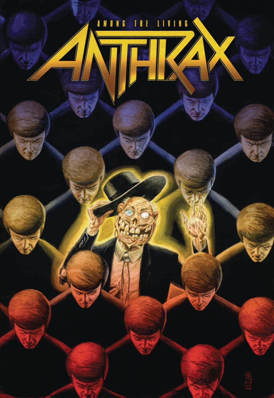 Anthrax Among the Living Graphic Novel Book - Hardcover