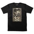 Aries Tarot Card T-Shirt, Vintage Ram Zodiac Astrology Tee, Gothic Horoscope Apparel