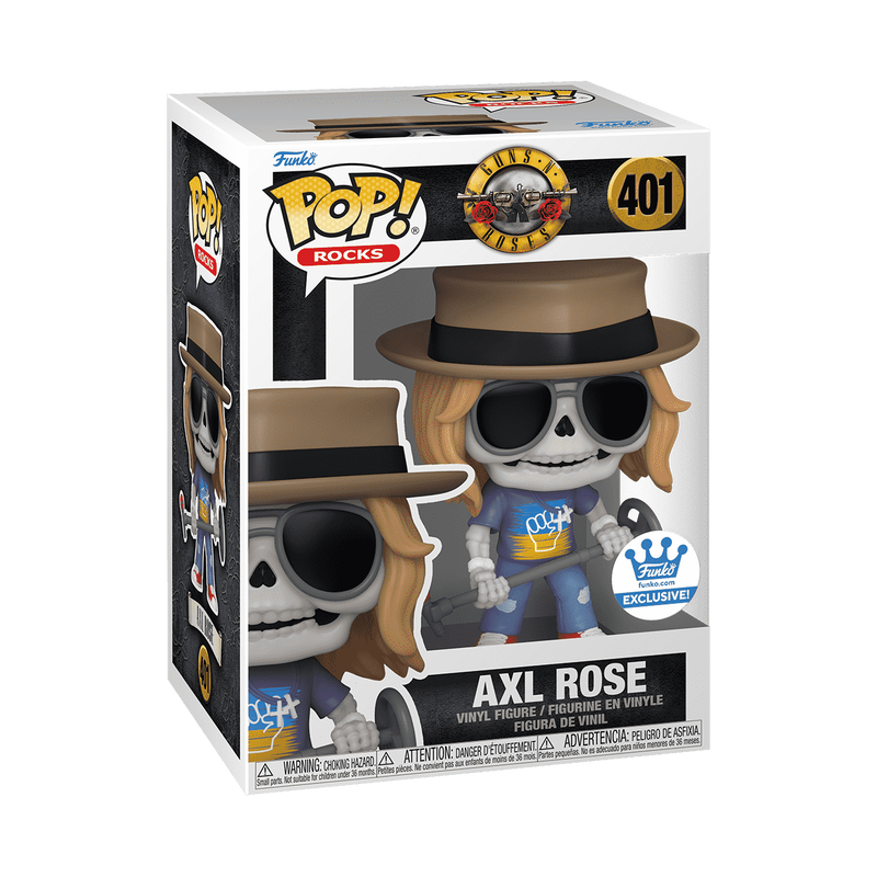 Funko Pop Rocks - Guns N Roses Axl Rose #401 Shop Exclusive