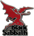 Black Sabbath - Logo & Daemon Metal Pin Badge