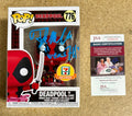 TJ Miller “Weasel” Signed Metallic Deadpool In Cake Funko Pop #776 Exclusive With JSA COA