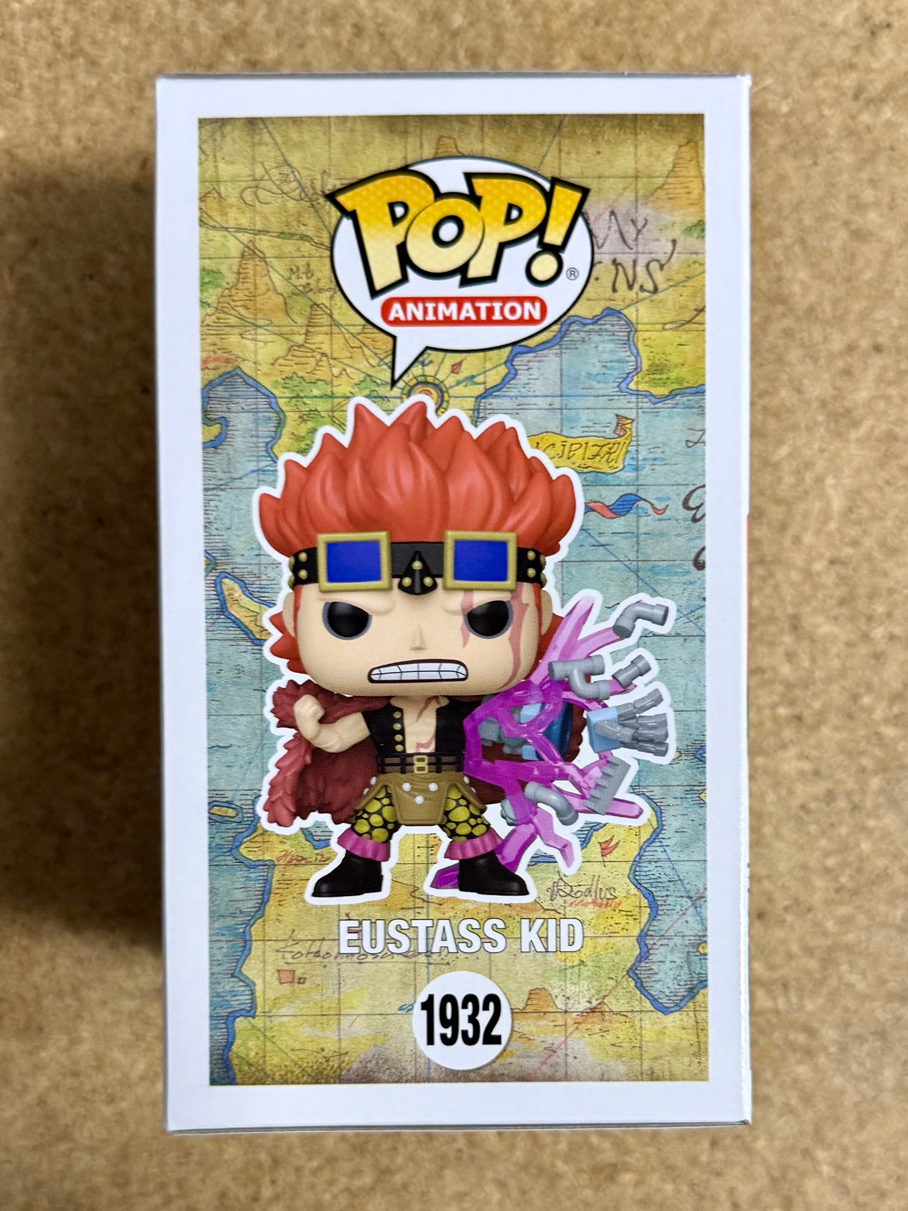 Funko Pop! Animation Eustass Kid (Jiki Jiki no Mi) #1932 One Piece 2025