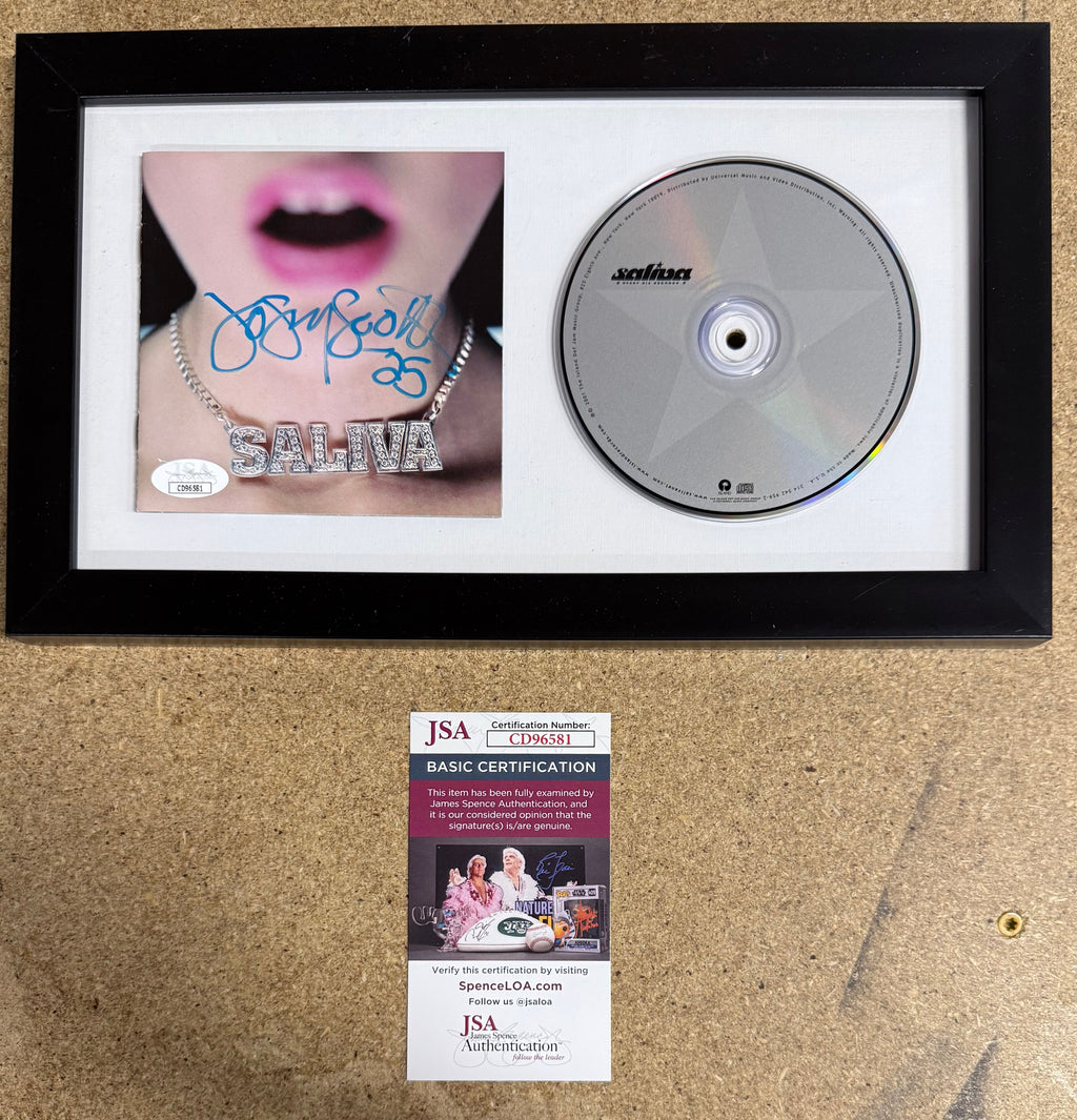 OG Josey Scott Signed Saliva “Every Six Seconds” (2001) Framed CD With JSA COA