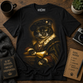 Renaissance Cat Portrait T-Shirt, Noble Feline Aristocrat Tee, Vintage Art Lover Shirt