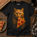 Pizza Cat T-Shirt, Funny Cat Lover Shirt