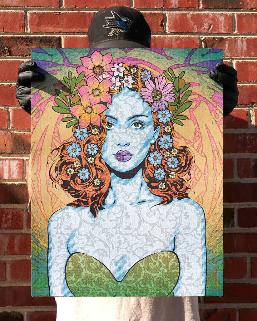 Chuck Sperry "Sappho" Blotter Print