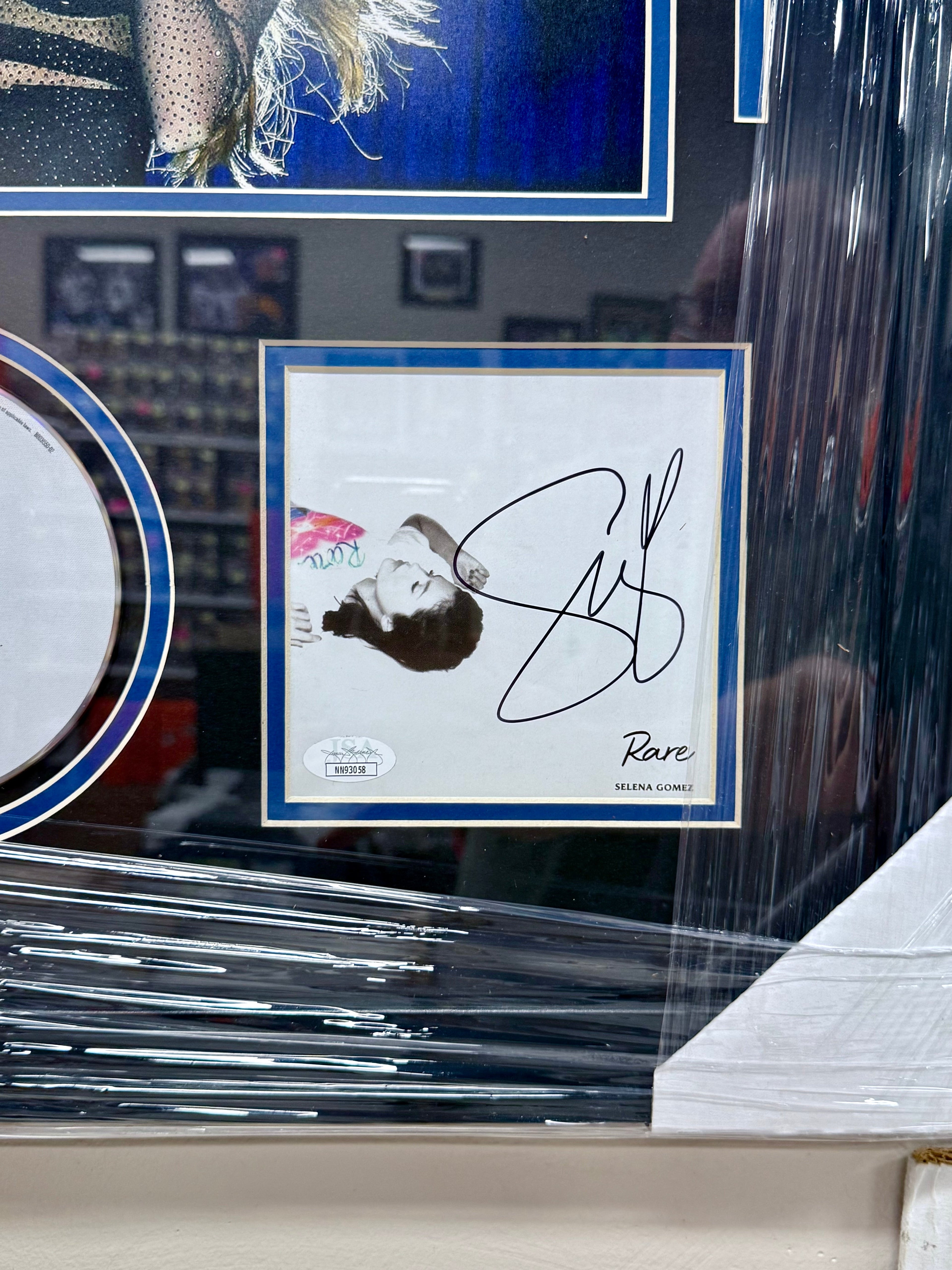 Selena Gomez Signed Album “Rare” Custom Framed CD Booklet With JSA COA