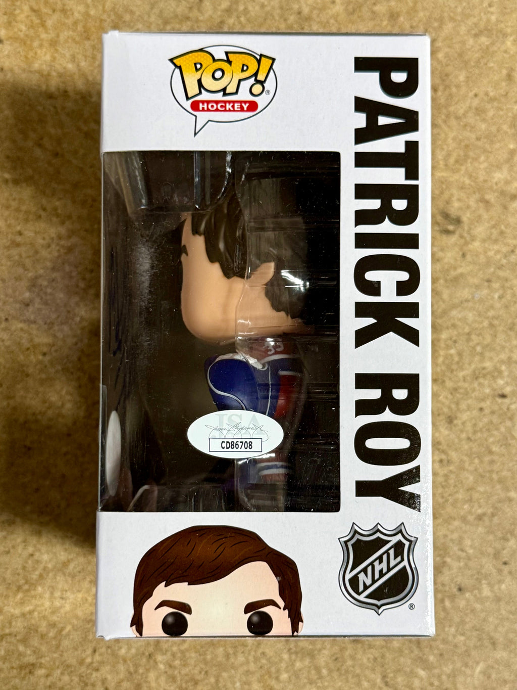 Patrick Roy Signed NHL Montreal Canadiens Funko Pop! Exclusive #48 With JSA COA