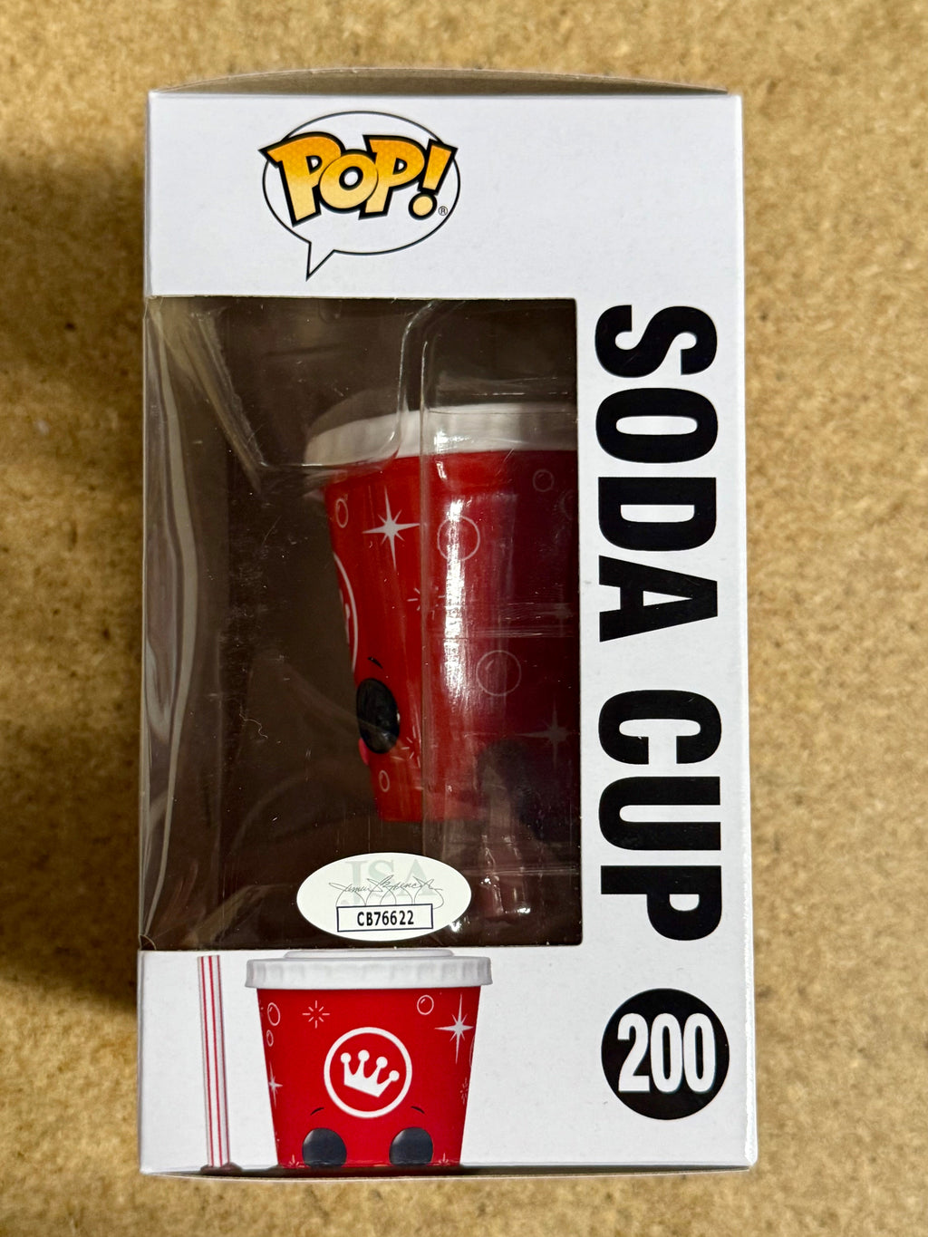 Comedian Shane Gillis Signed Movie Theater Soda Cup Funko Pop! #200 With JSA COA