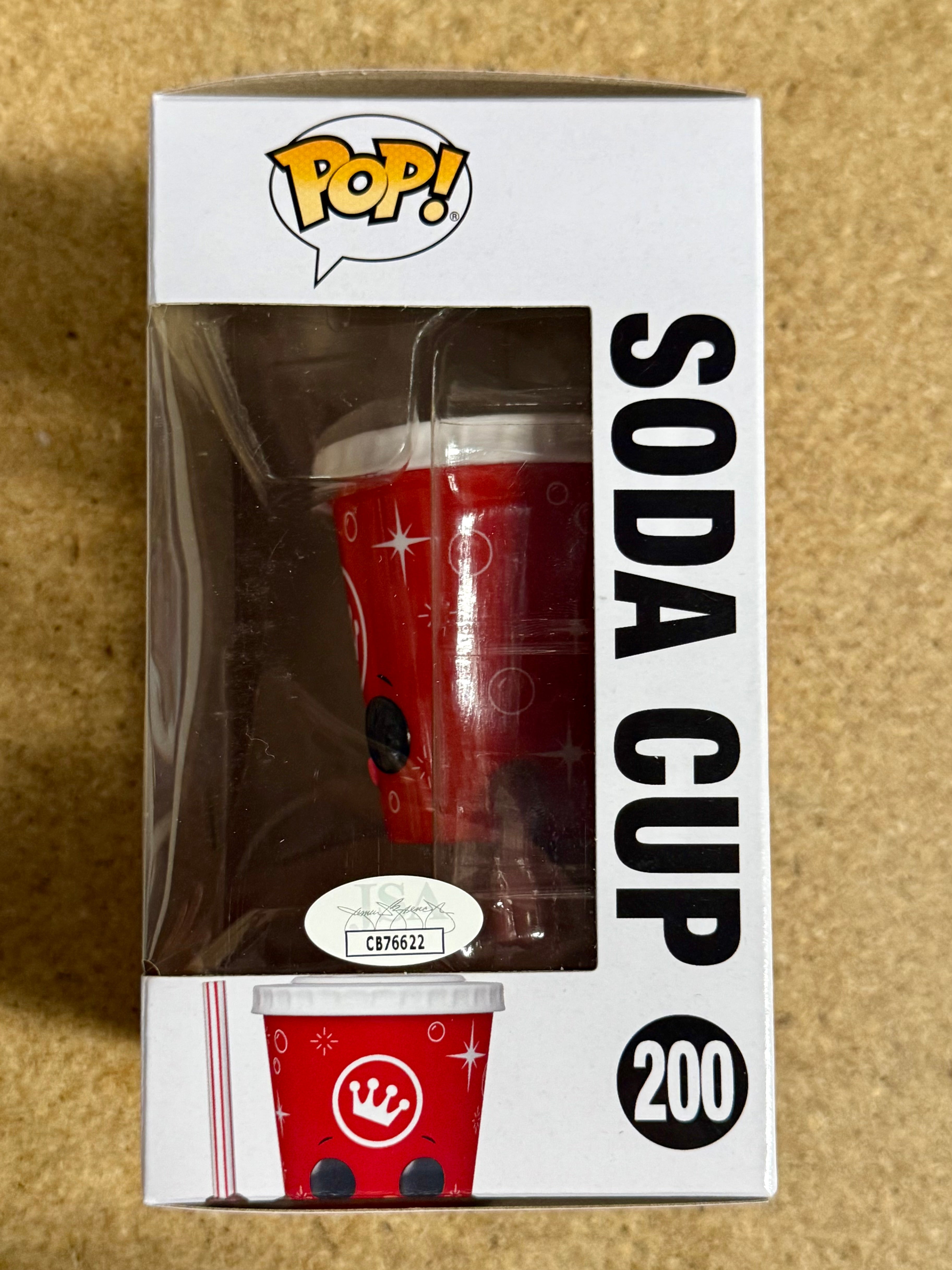 Comedian Shane Gillis Signed Movie Theater Soda Cup Funko Pop! #200 With JSA COA