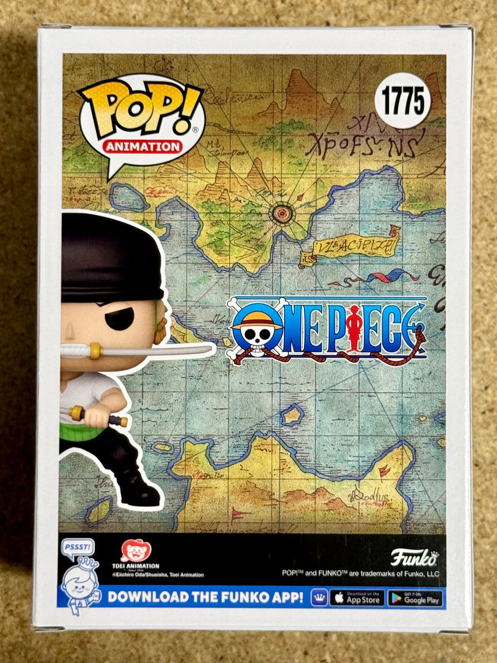 Funko Pop! Animation Chase Roronoa Zoro With Black Bandana #1775 One Piece 2024