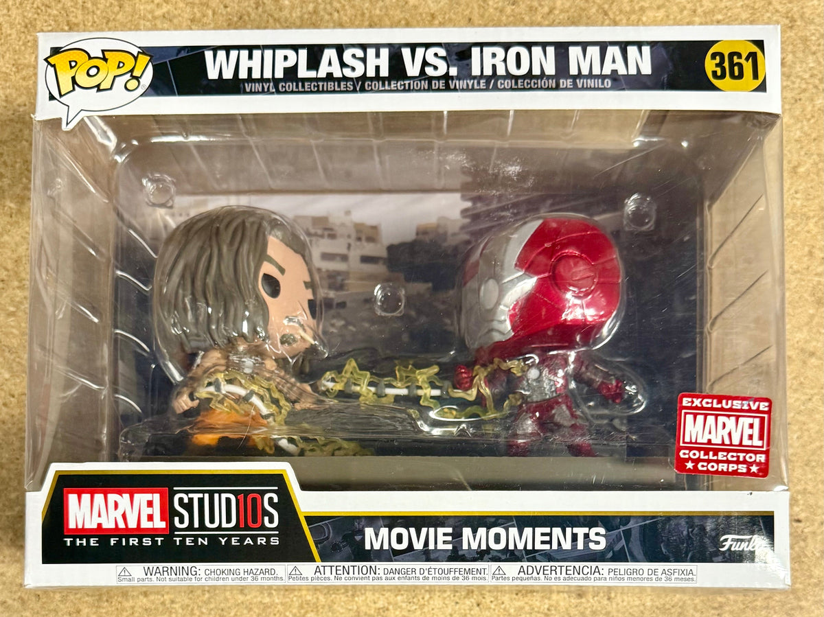 Funko Pop! Movie Moments Whiplash Vs. Iron Man #361 Marvel Studios First 10 Years