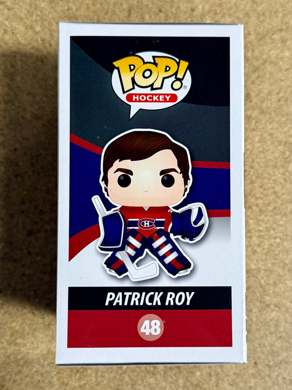 Patrick Roy Signed NHL Montreal Canadiens Funko Pop! Exclusive #48 With JSA COA