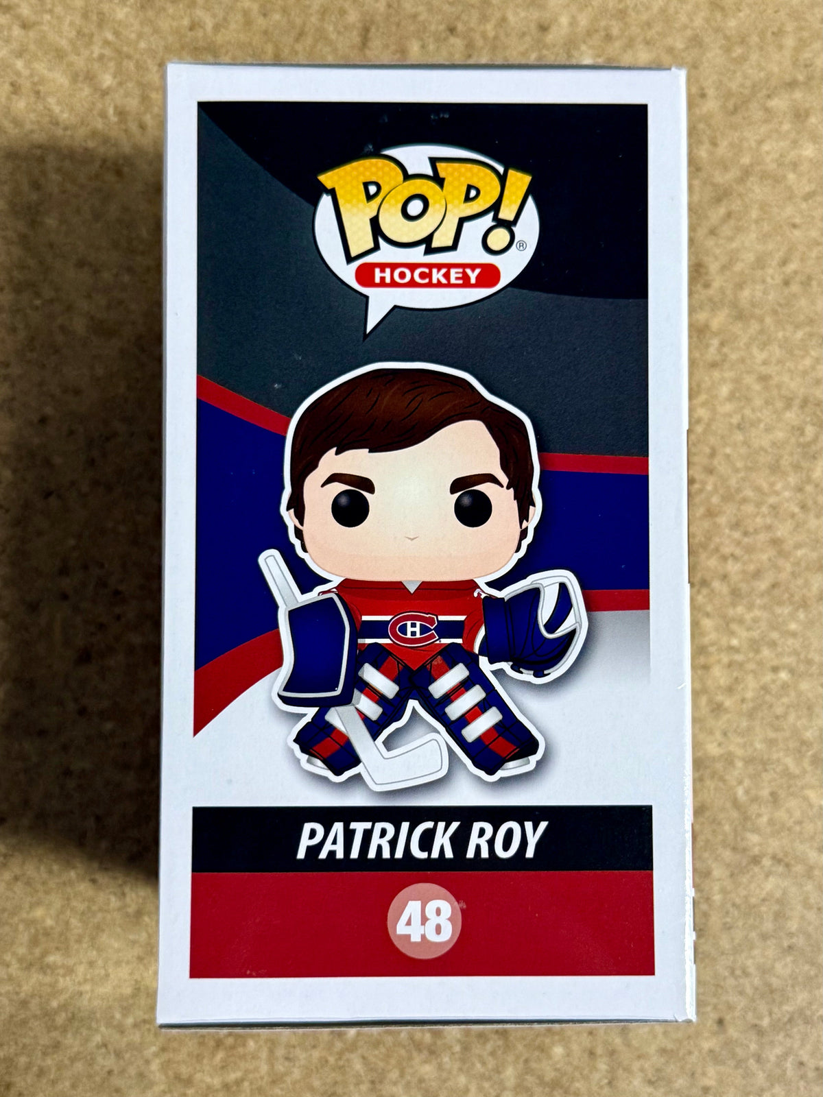 Patrick Roy Signed NHL Montreal Canadiens Funko Pop! Exclusive #48 With JSA COA