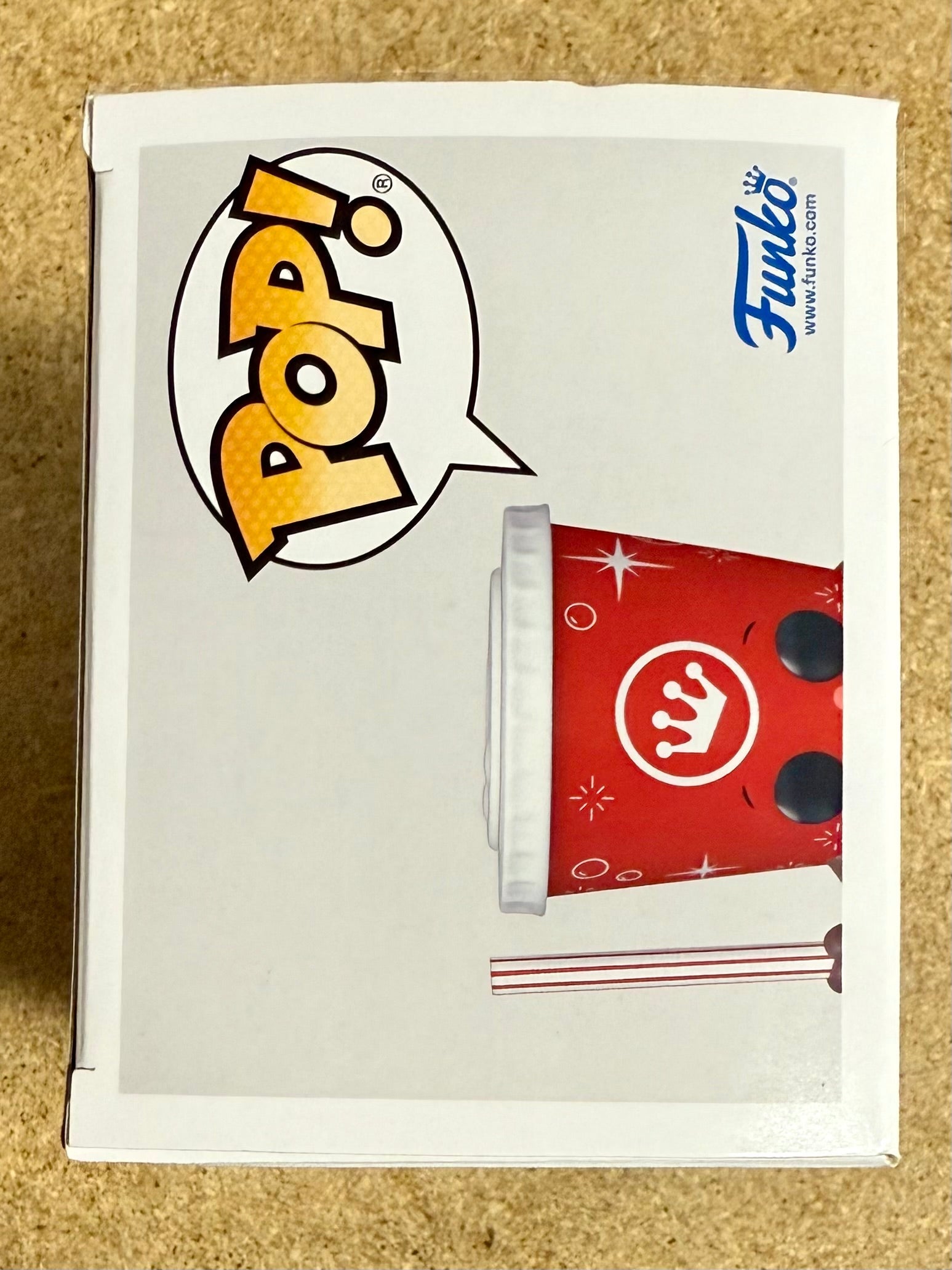 Geena Davis Signed Funko Pop! Movie Theaters Soda Cup #200 With JSA COA