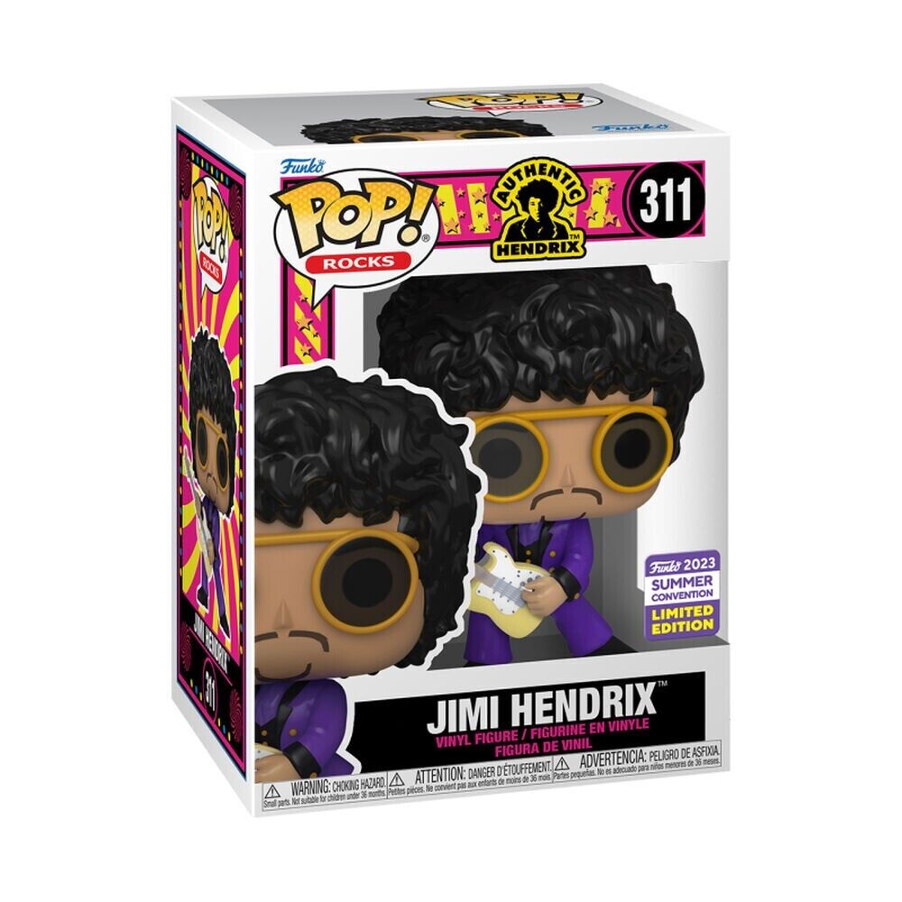 Funko Pop Rocks - Jimi Hendrix 2023 Summer Convention Ltd Edition #311