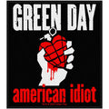 Green Day American Idiot Patch Woven Sew On Applique