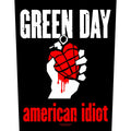Green Day American Idiot - Back Patch