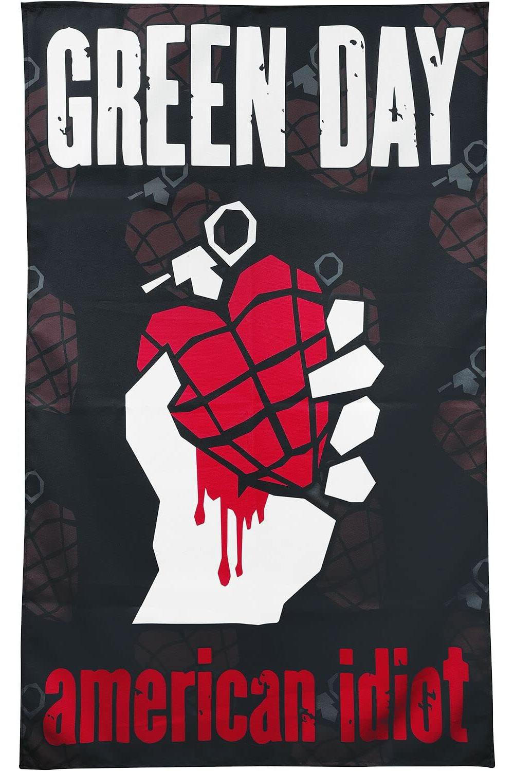 Green Day - American Idiot Textile Poster Flag