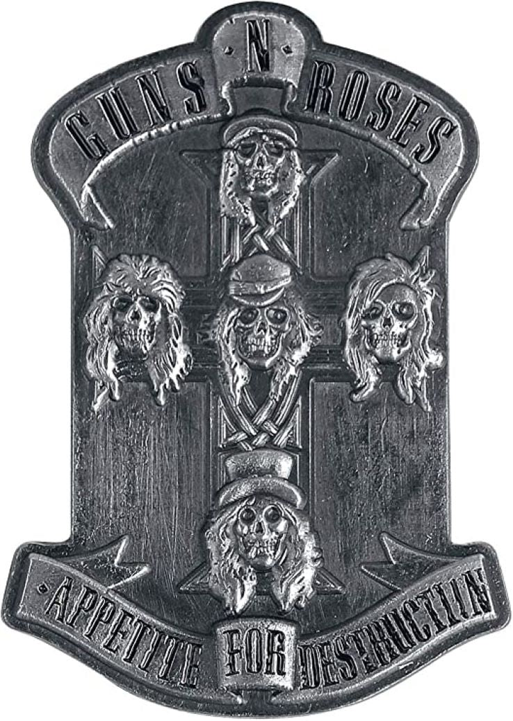 Guns N Roses - Appetite for Destruction Pin Badge