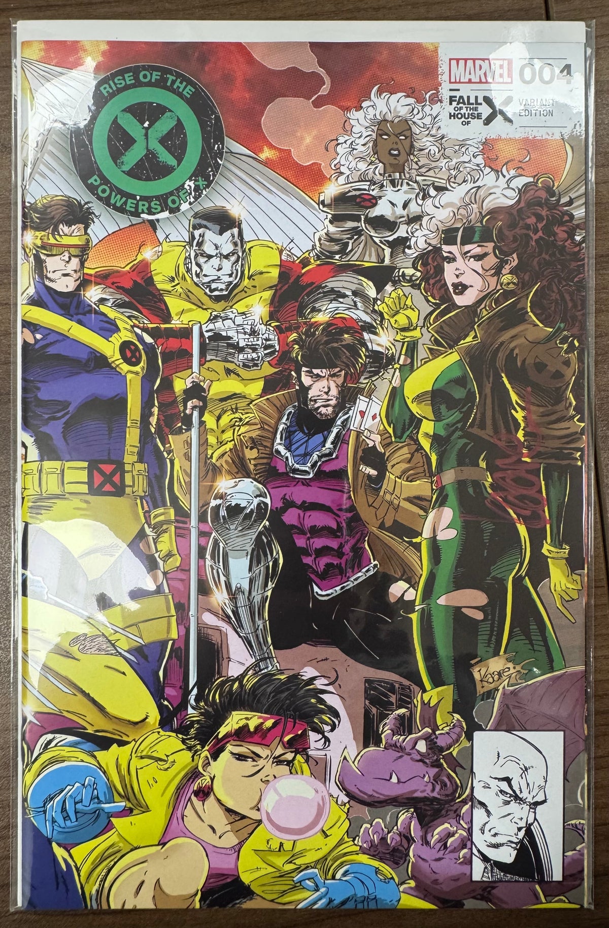 [Signed by Kaare Andrews] RISE OF THE POWERS OF X #4 UNKNOWN COMICS KAARE ANDREWS EXCLUSIVE VAR [FHX] [IN STOCK]
