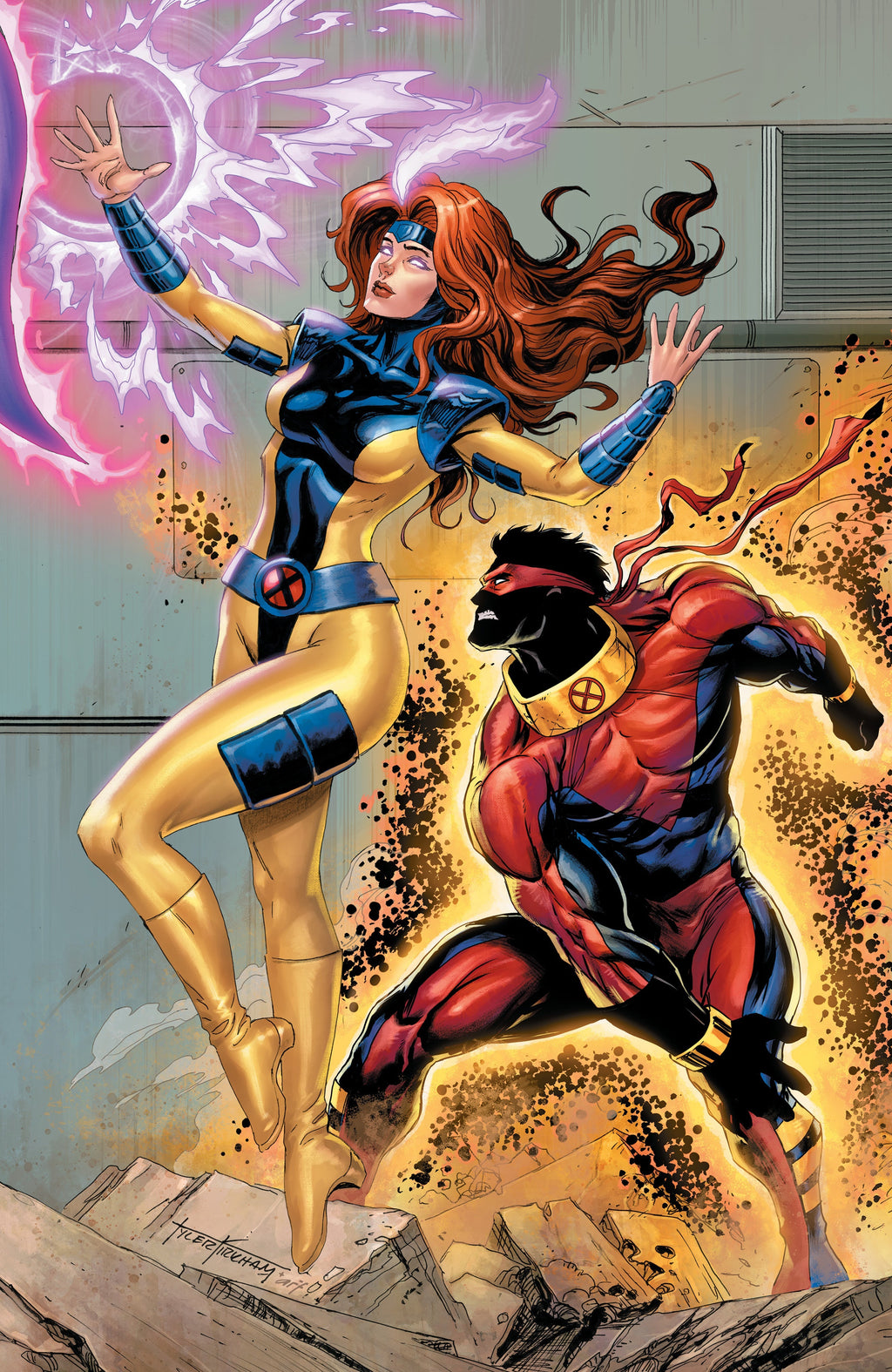 [Signed by Tyler Kirkham] X-Men #9 Unknown Comics Tyler Kirkham Exclusive Virgin Var [IN STOCK]