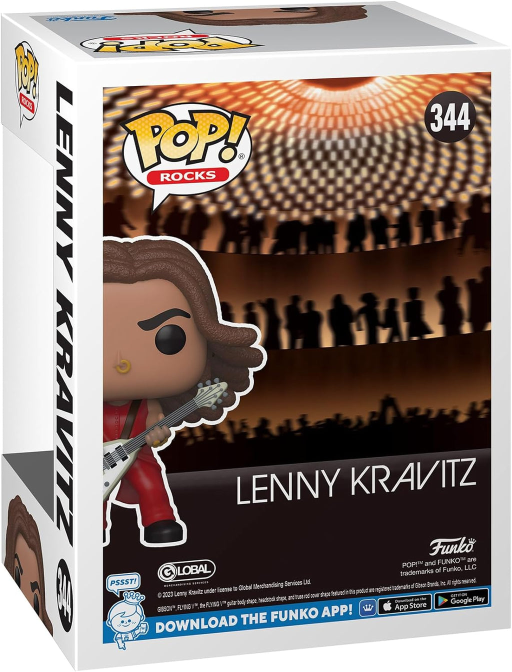 Funko Pop Rocks - Lenny Kravitz #344